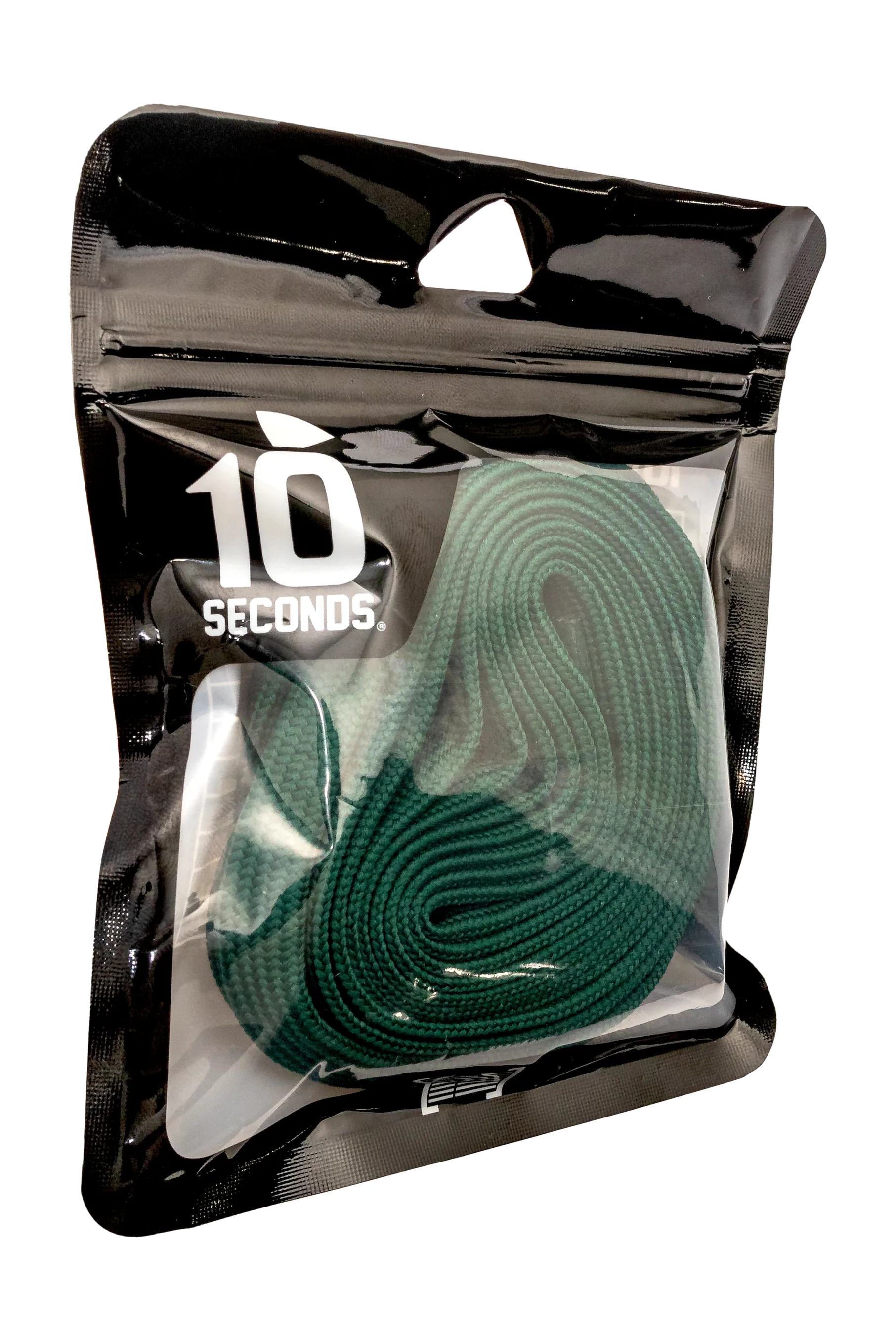 10 Seconds ® Hockey / Skate / Lacrosse Lace | Hunter Green