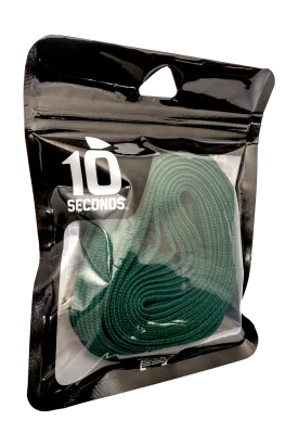 10 Seconds ® Hockey / Skate / Lacrosse Lace | Hunter Green