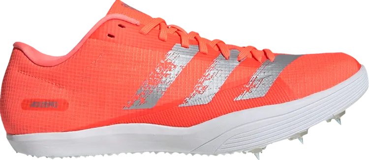 Adidas Adizero Long Jump 'Signal Coral' Cleats, Orange