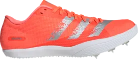 Adidas Adizero Long Jump 'Signal Coral' Cleats, Orange