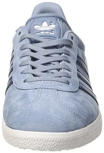 adidas Damen Gazelle Ausbilder, Blau (Tactile Blue/Mystery Blue/Ftwr White), 40 2/3 EU