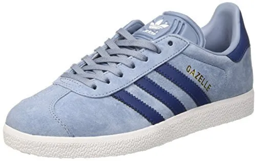 adidas Damen Gazelle Ausbilder, Blau (Tactile Blue/Mystery Blue/Ftwr White), 40 2/3 EU