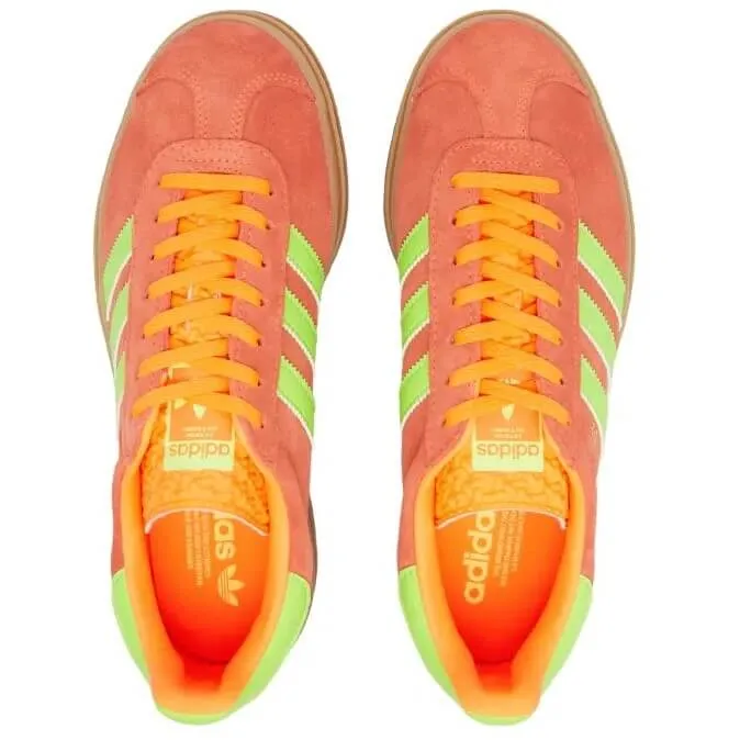 Adidas Gazelle Bold W sneakers, orange/light green