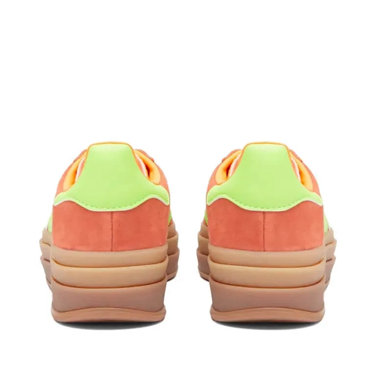 Adidas Gazelle Bold W sneakers, orange/light green