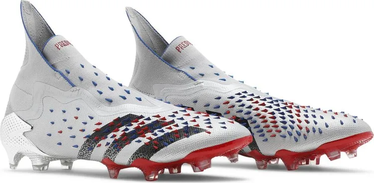 Adidas Predator Freak  'Showpiece Pack' Cleats, Silver