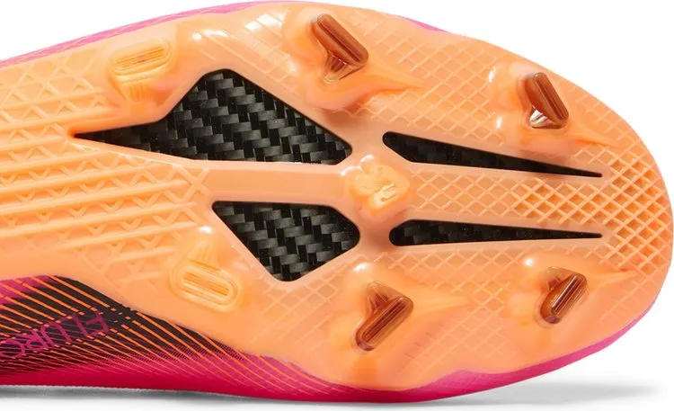 Adidas X Ghosted.1 FG 'Shock Pink' Boots, Pink