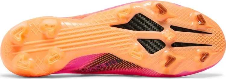 Adidas X Ghosted.1 FG 'Shock Pink' Boots, Pink