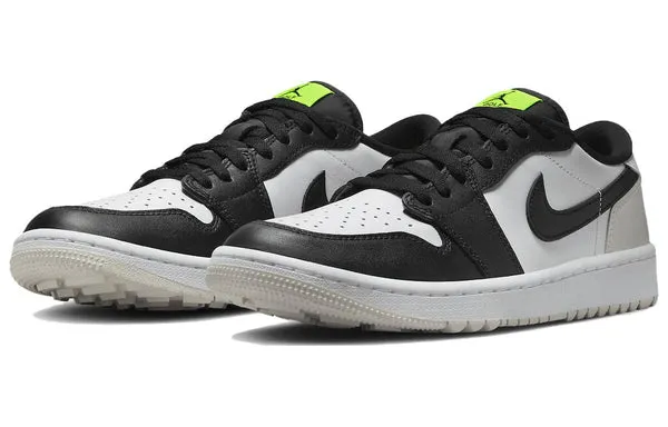 Air Jordan 1 Low Golf 'Phantom Volt' Sneakers, White