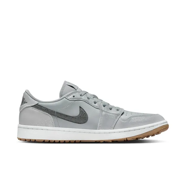 Air Jordan 1 Low Golf 'Wolf Gray Gum' Sneakers, Gray