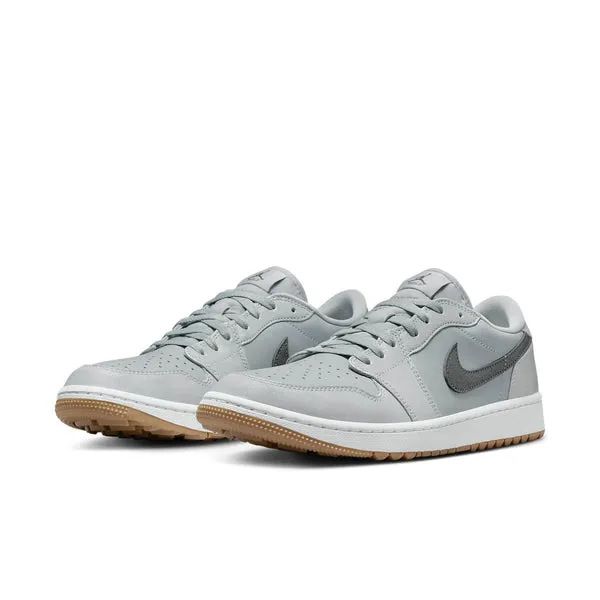 Air Jordan 1 Low Golf 'Wolf Gray Gum' Sneakers, Gray