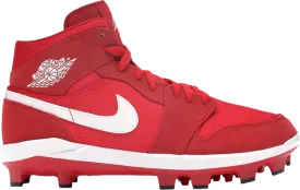 Air Jordan 1 Retro MCS University Red Cleats