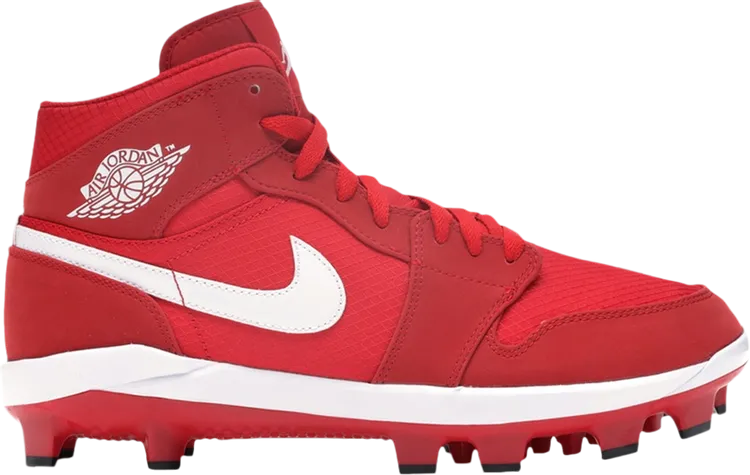 Air Jordan 1 Retro MCS University Red Cleats