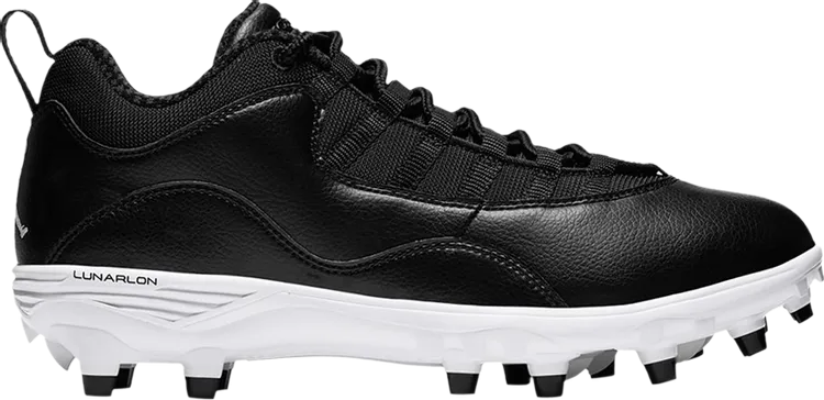 Air Jordan 10 TD Low Black Boots, black