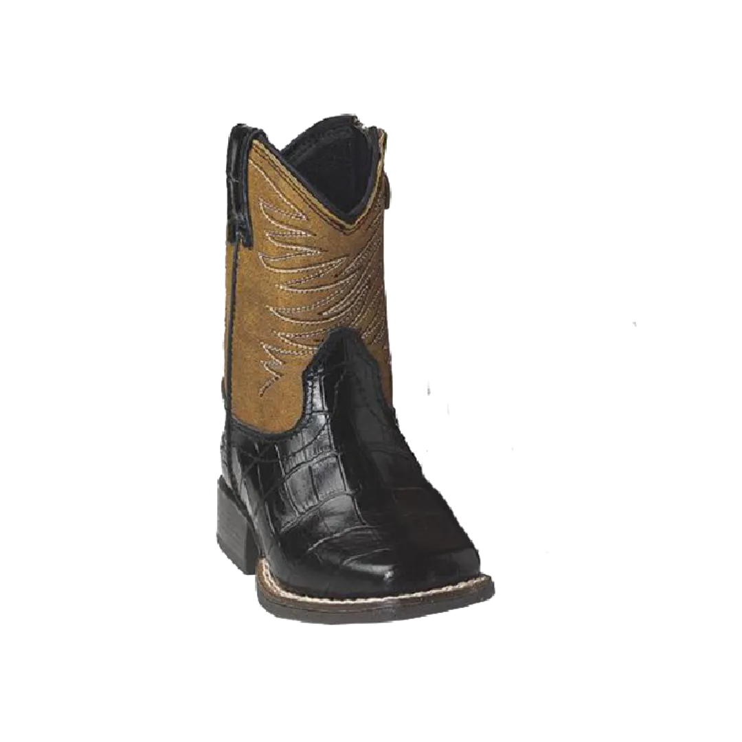 Ariat M&F Boys Lil' Stompers Toddler Phoenix Brown Boot