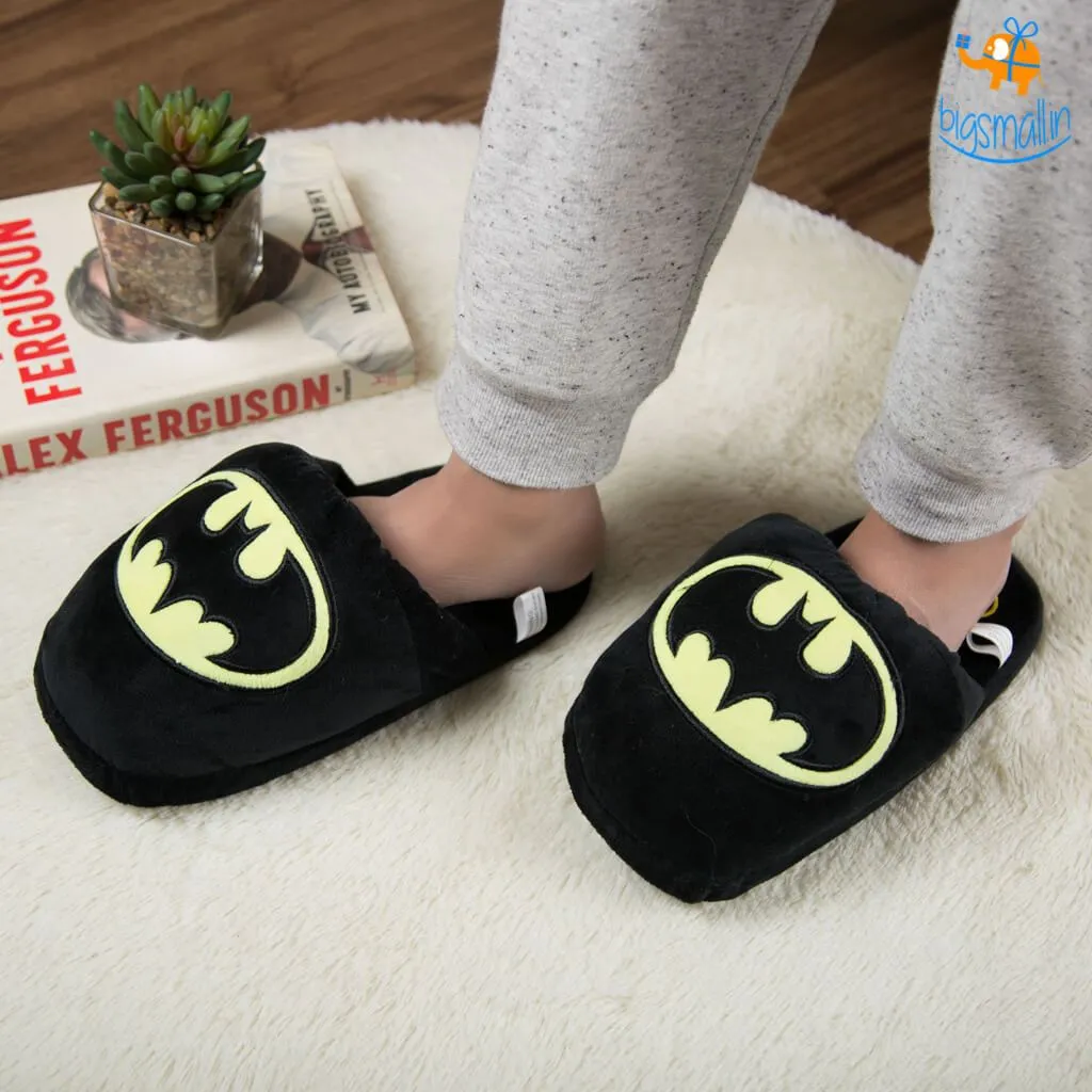 Batman Plush Slippers (UK Size 3 - 7)