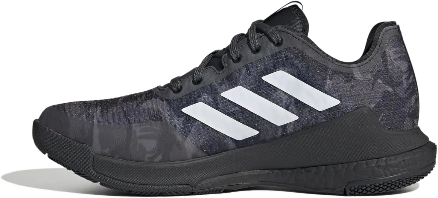 Crazyflight adidas sneakers, Black/White/Black 1