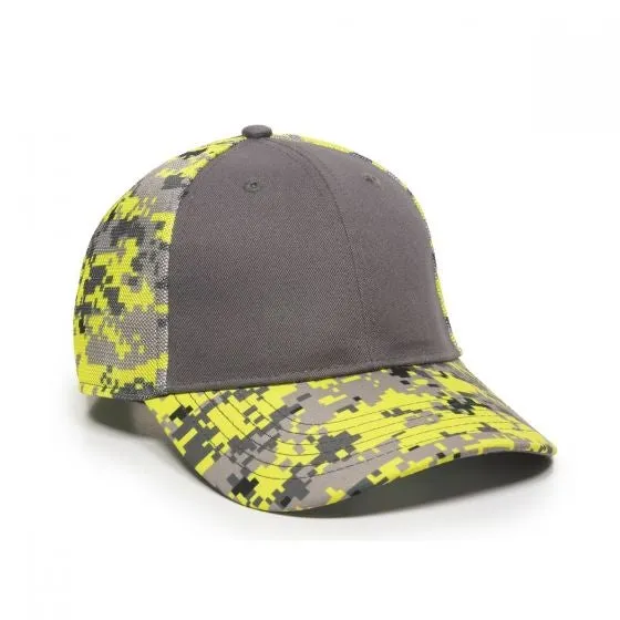 Digital Camo with Mesh Back