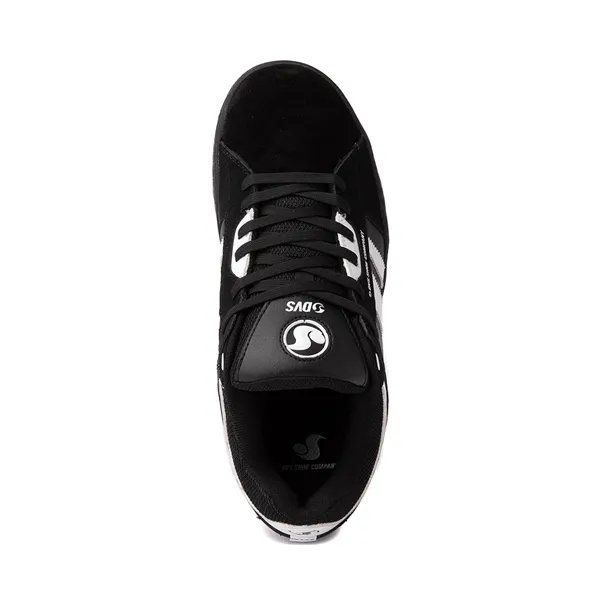 DVS Tactic Men's Skateboarding Shoes, Black and White