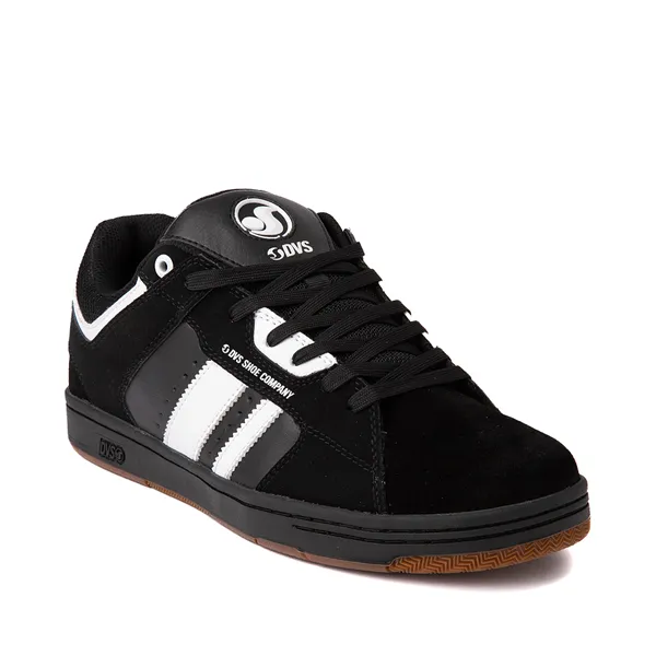 DVS Tactic Men's Skateboarding Shoes, Black and White