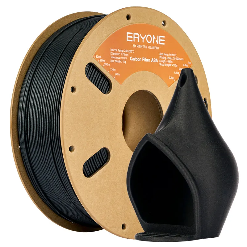 ERYONE ASA 3D Printer Filament 1.75mm, Dimensional Accuracy  /- 0.05 mm 1kg (2.2LBS)/Spool