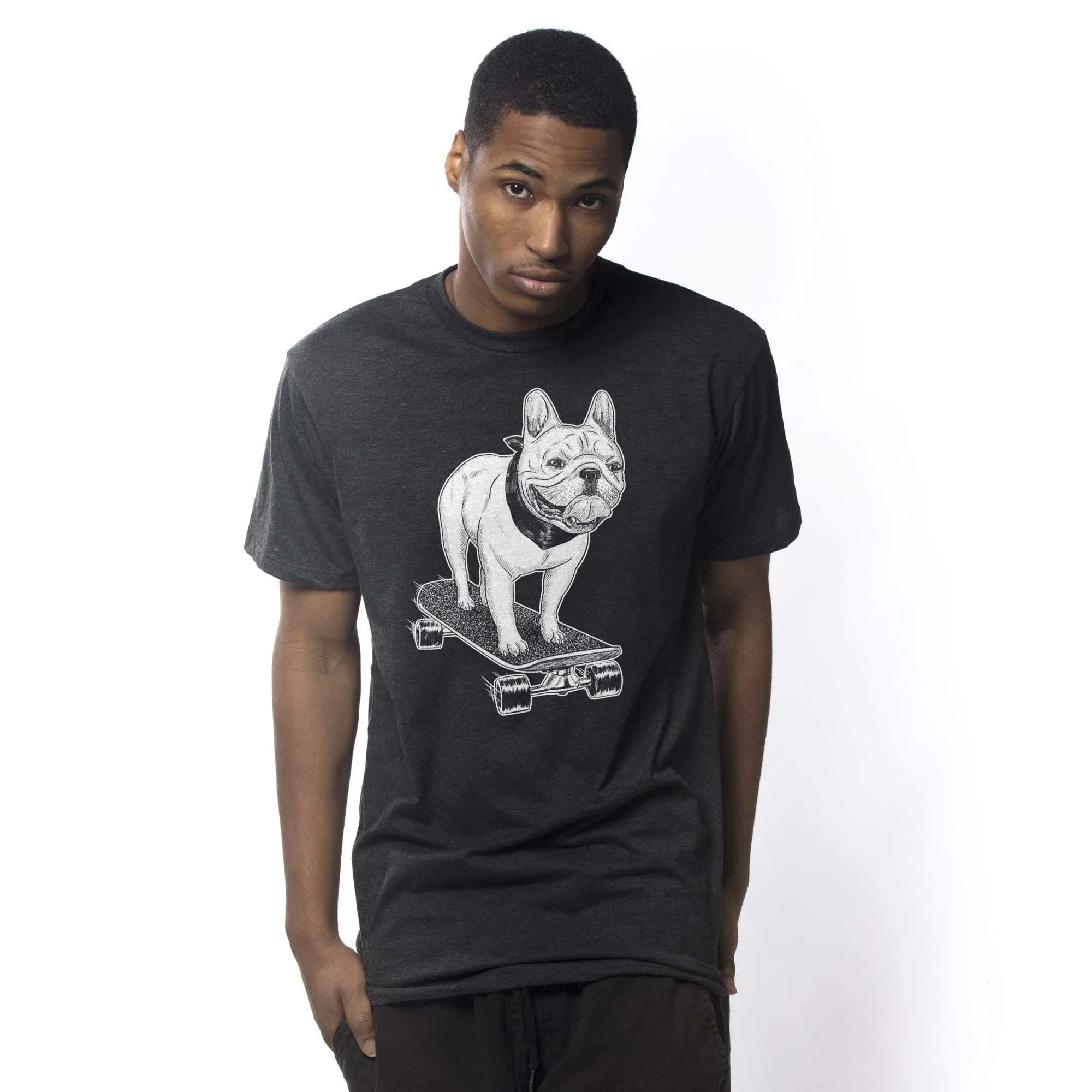 Frenchie Skateboarding T-Shirt