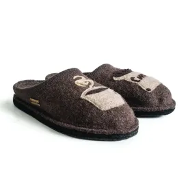 Haflinger Coffee Slipper (Unisex) - Earth