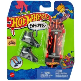 Hot Wheels Skate Fingerboard Tony Hawk Hall Of Flame