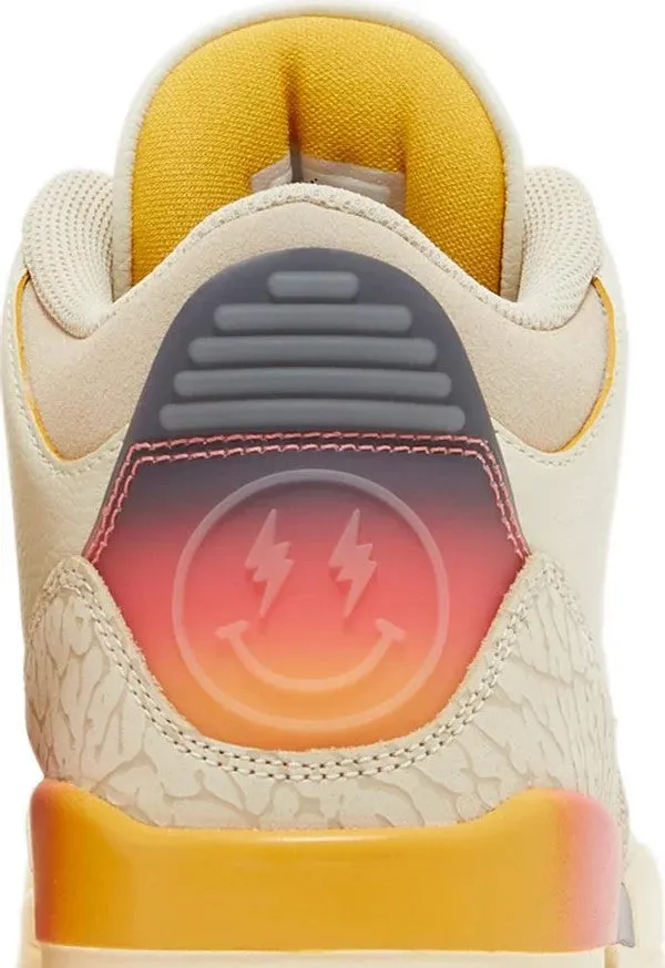 J. Balvin x Air Jordan 3 Retro “Medellín Sunset”, cream