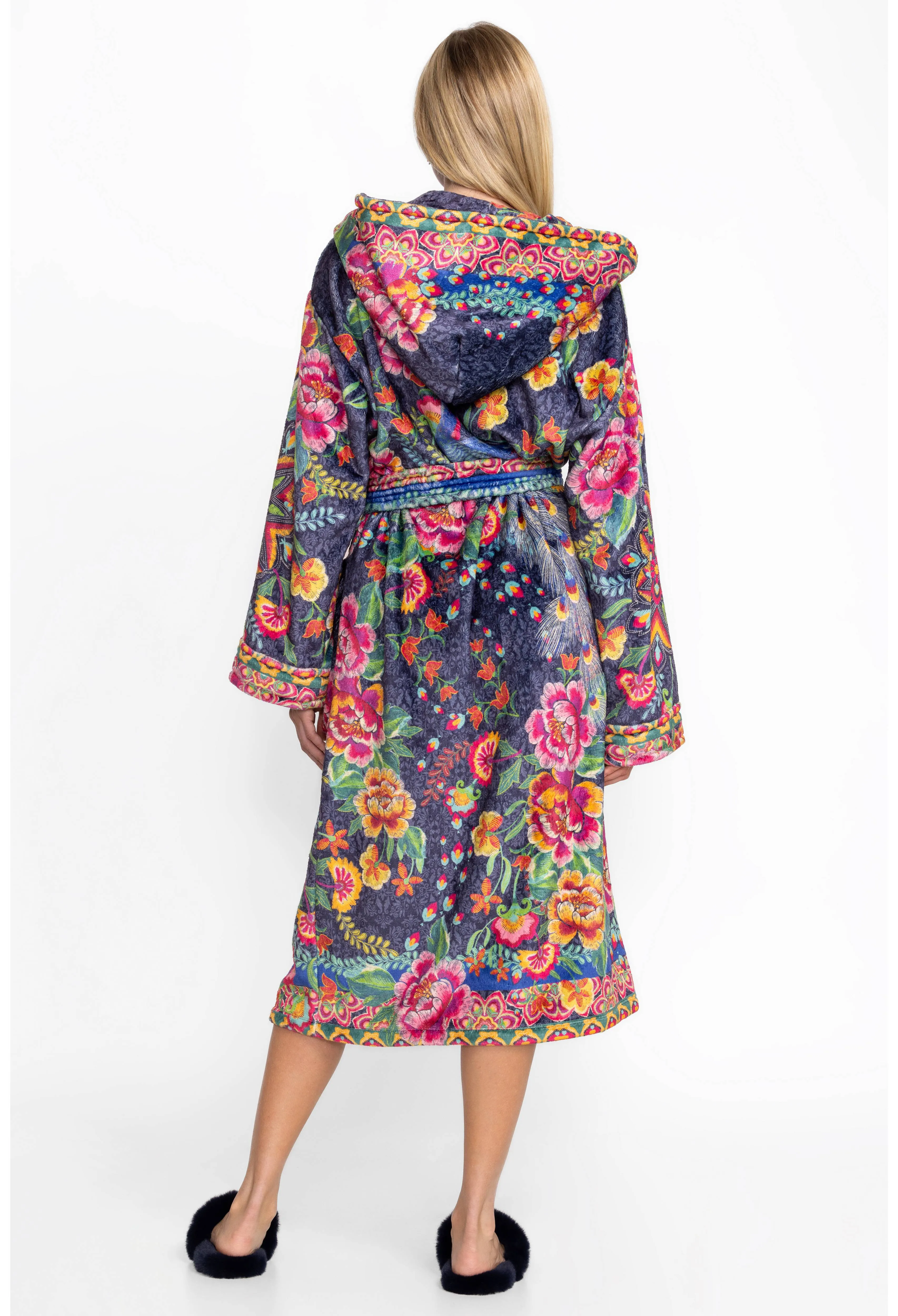 Johnny Was Cozy Robe-Darnahta Print