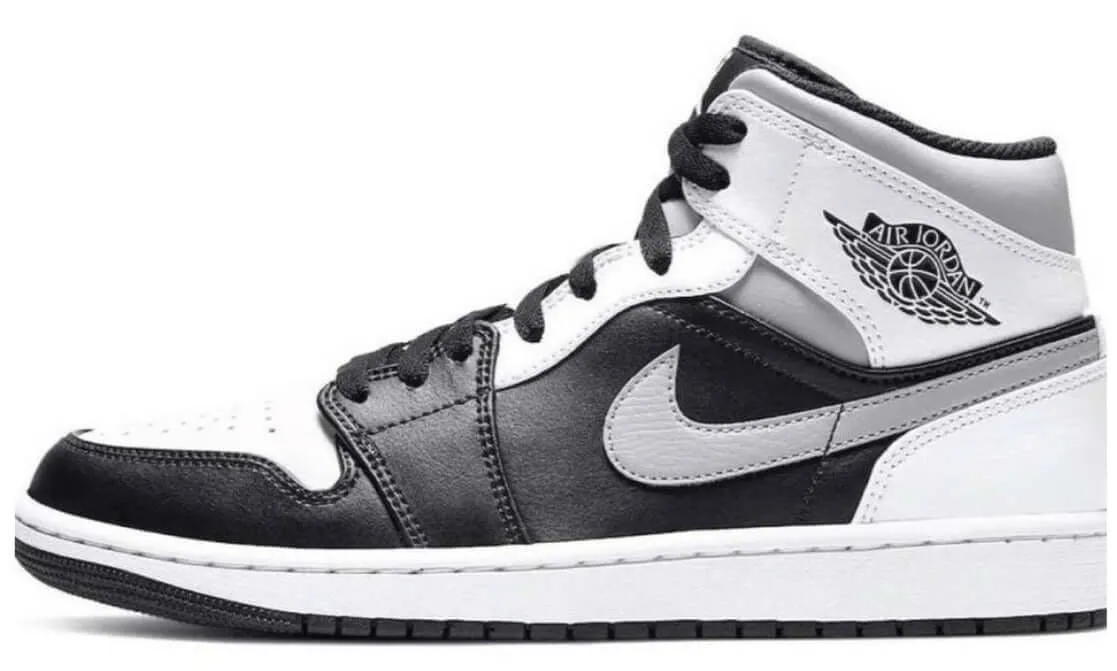 Jordan 1 Mid Retro White Shadow