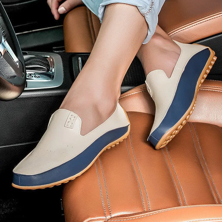 Leather Luxury Breathable Loafers Shoes