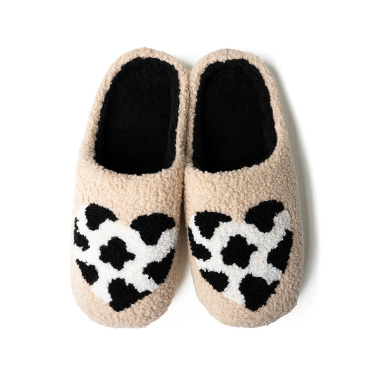 Lounge Out Loud Super Fuzzy Slipper Slides - Womens