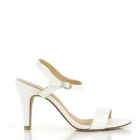 Misano Tribute White Heeled Sandal