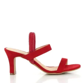 Misano Yield Red Heeled Sandal