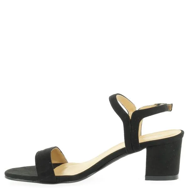 Misano Yulia Black Heeled Sandal