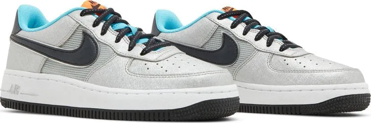 Nike Air Force 1 GS 'Sky Nike' Sneakers, Silver