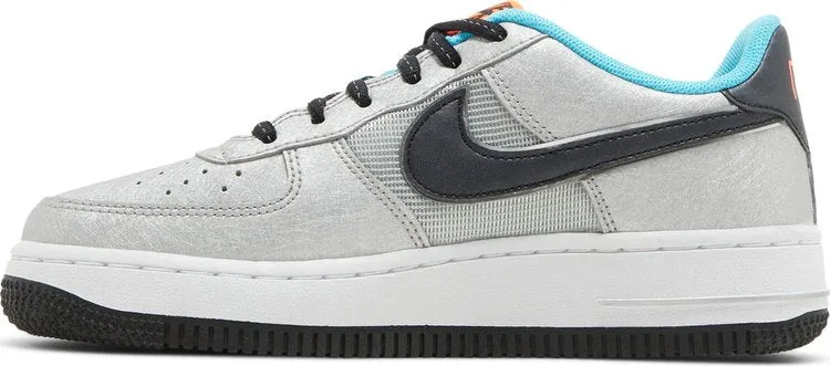 Nike Air Force 1 GS 'Sky Nike' Sneakers, Silver