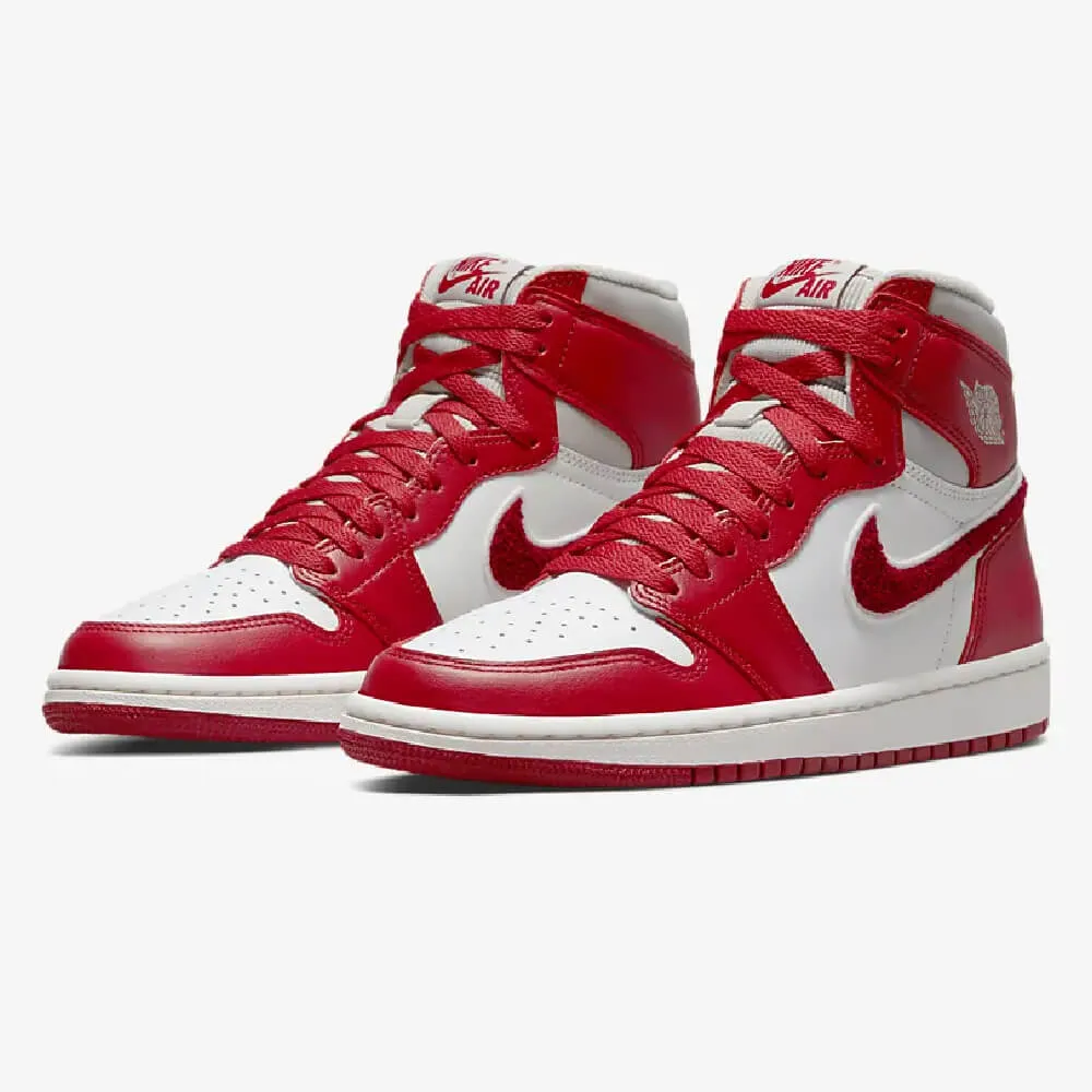 Nike Air Jordan 1 Retro High OG Sneakers, Red/White