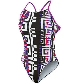 NIKE SWIM Labyrinth Cut Out Tank (24, 32-38 Only)