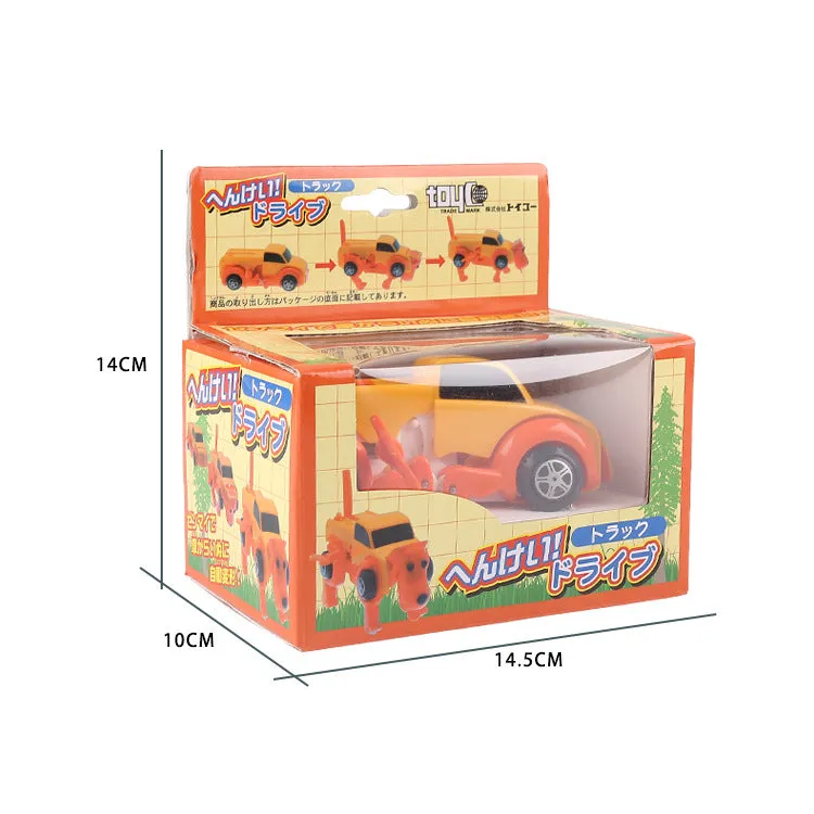 On-Chain Spring-Powered Energy Storage Deformation Dog Toy Car, TO0053