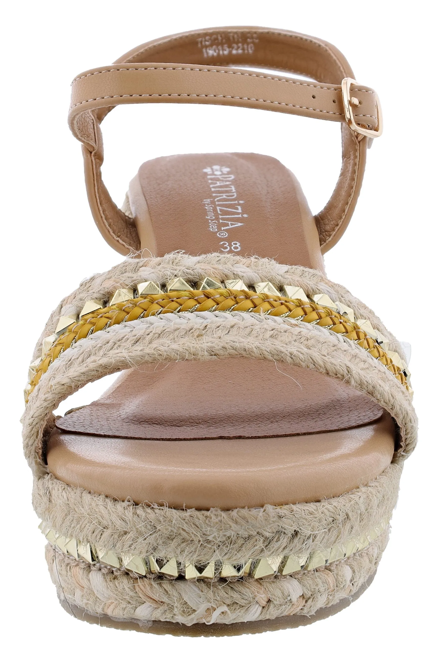 Patrizia Tisch Woven Wedge Sandals by Spring Step