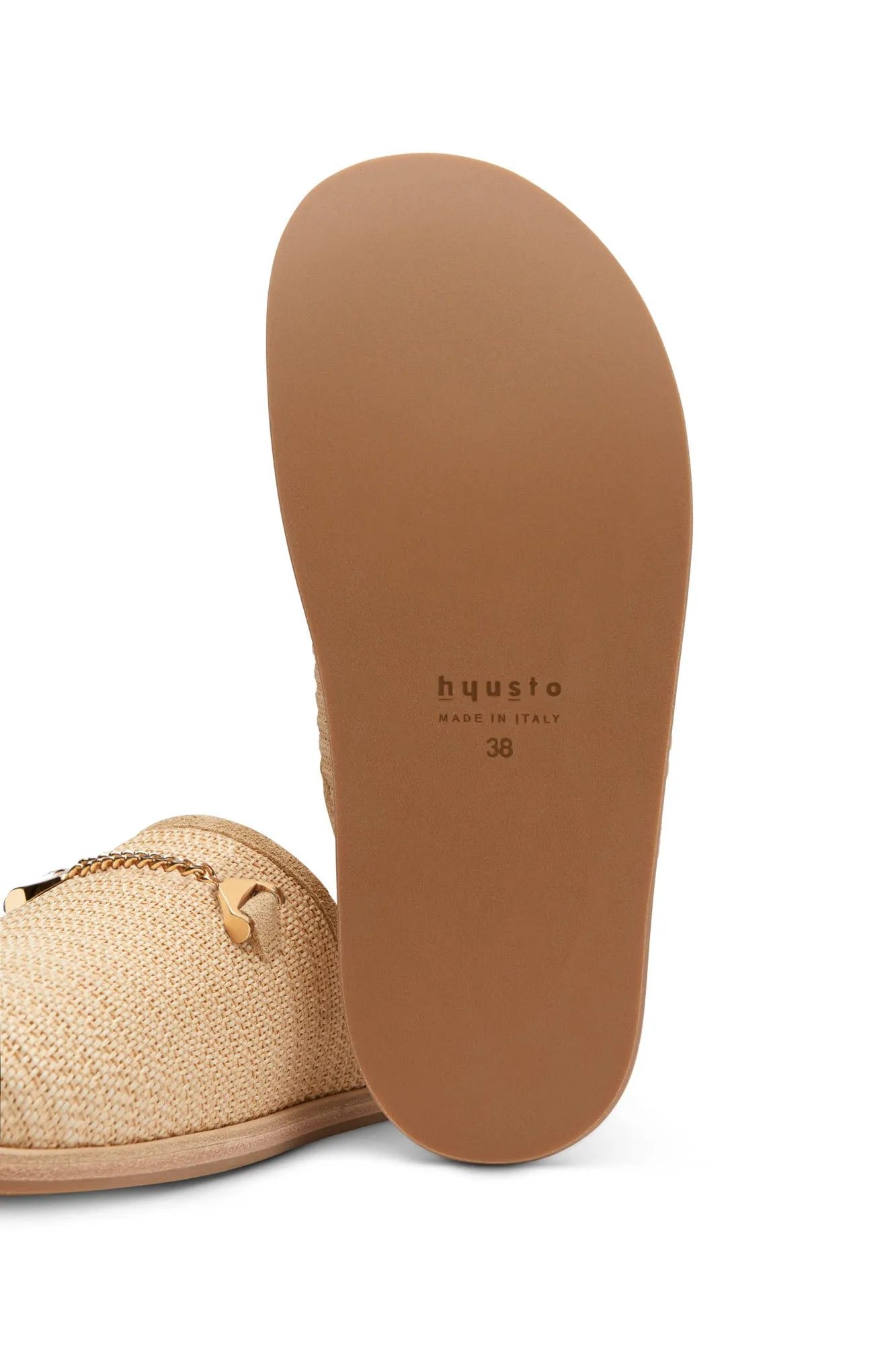 Quincy Slipper Rafia Ecrù