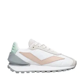 Qwark Spur Woman White Pink Chunky Sneakers