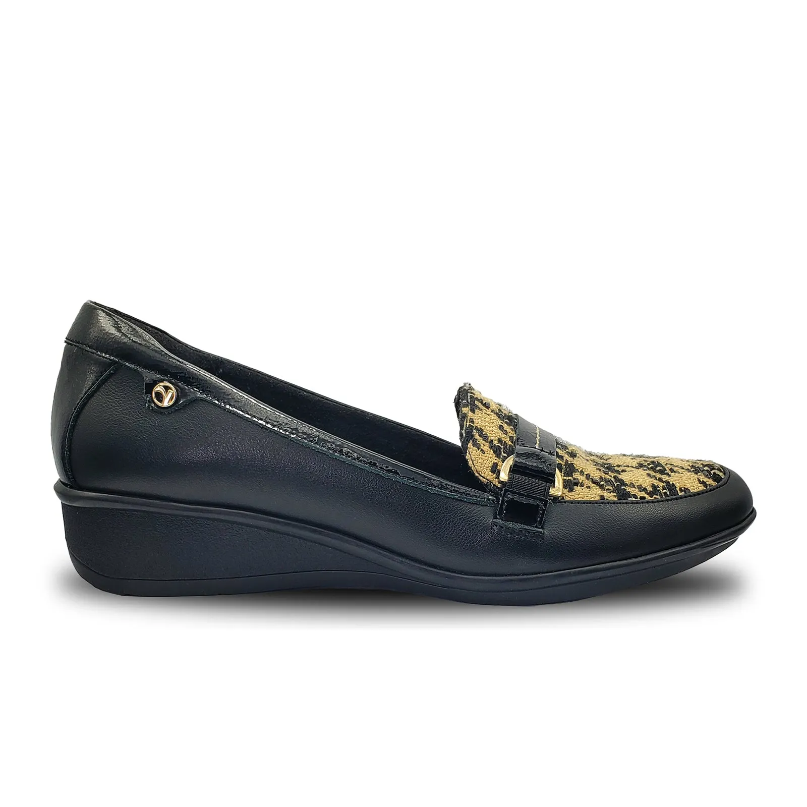 Revere Montmarte Loafer (Women) - Houndstooth