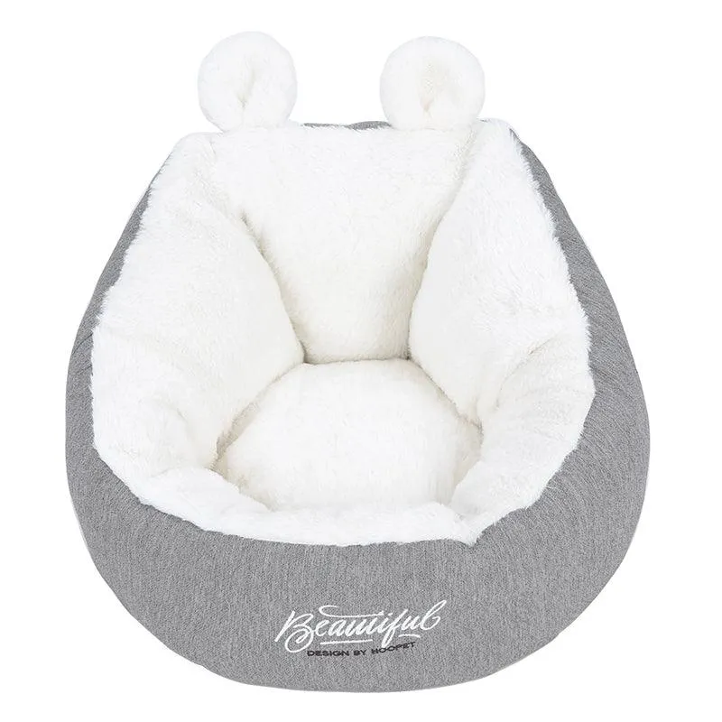 Snugglepaws Deluxe Cozy Cotton Small Dog Bed