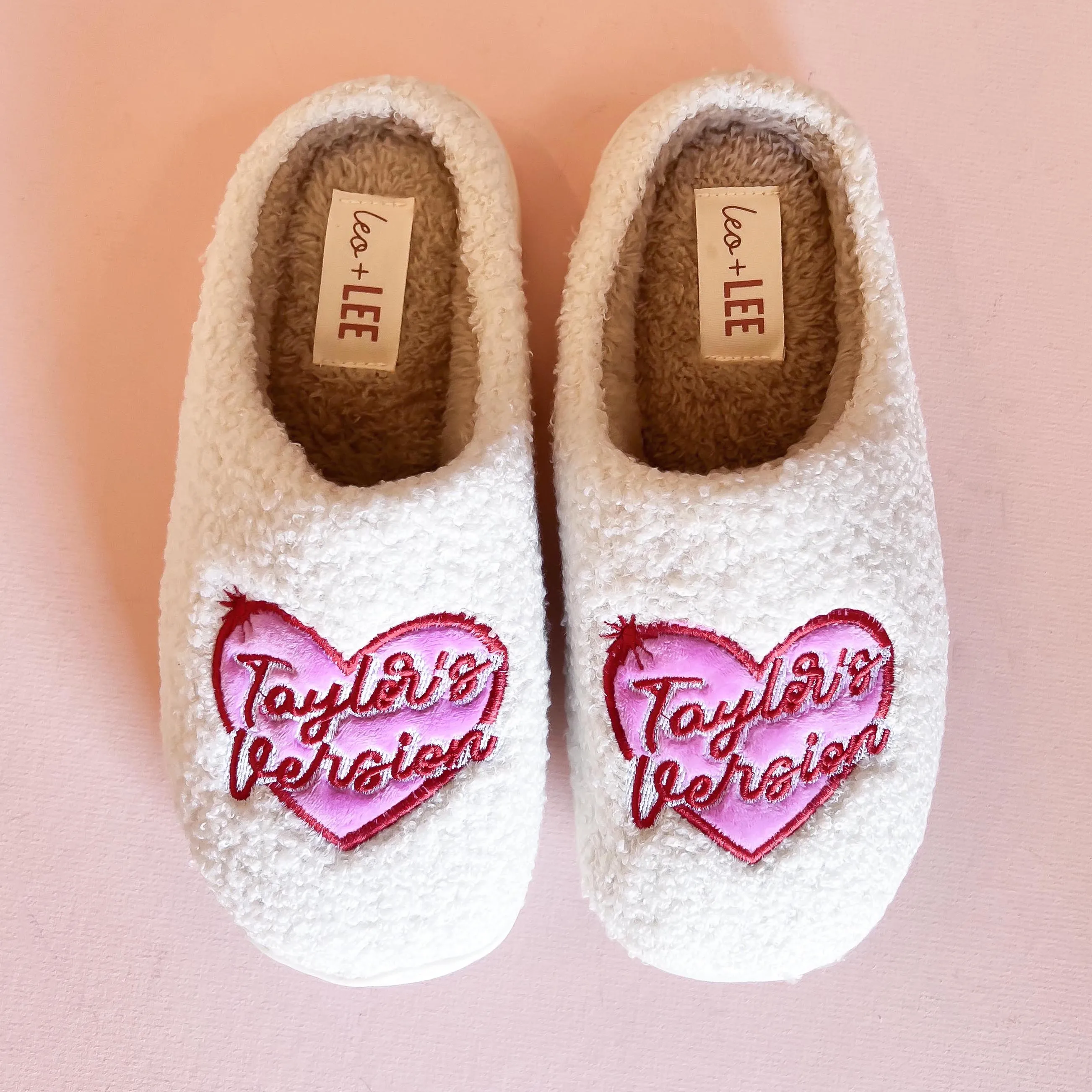 Taylor Swift Themed Plush Slippers - Perfect Gift for Fans