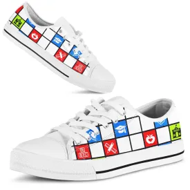 Teacher 3C Pixel Lowtop Shoes, Teacher Shoes, Low Top Sneakers