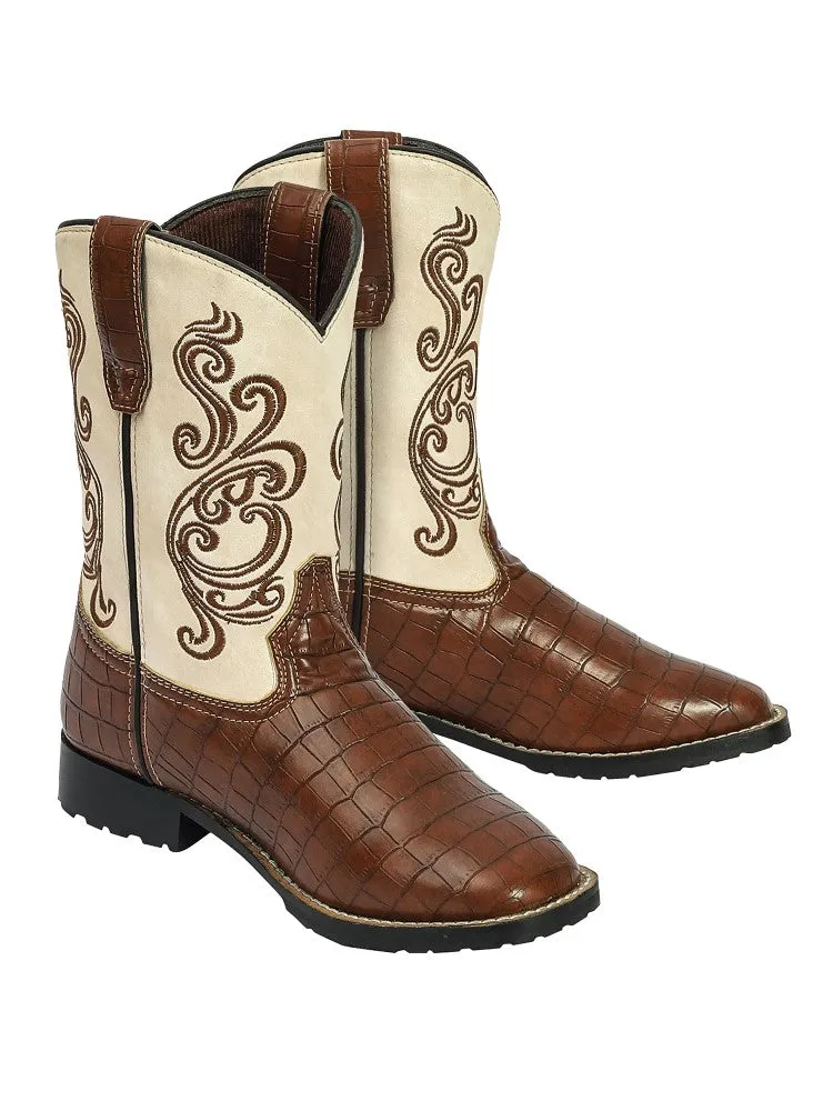 TuffRider Youth Shenandoah Rounded Toe Western Boot