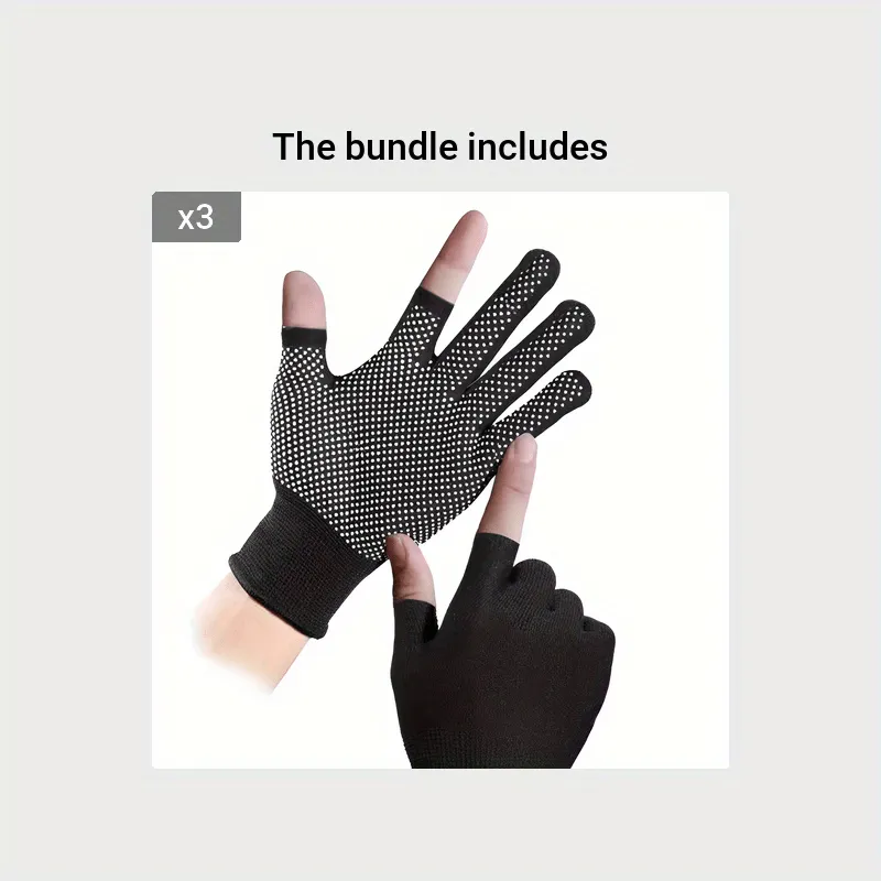 Ultimate Outdoor Fishing Gloves Quick Dry Durable NonSlip