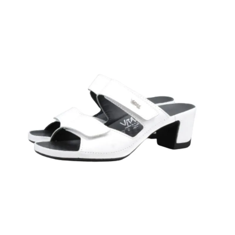 Vital Joy Perl White Women's Heeled Sandals